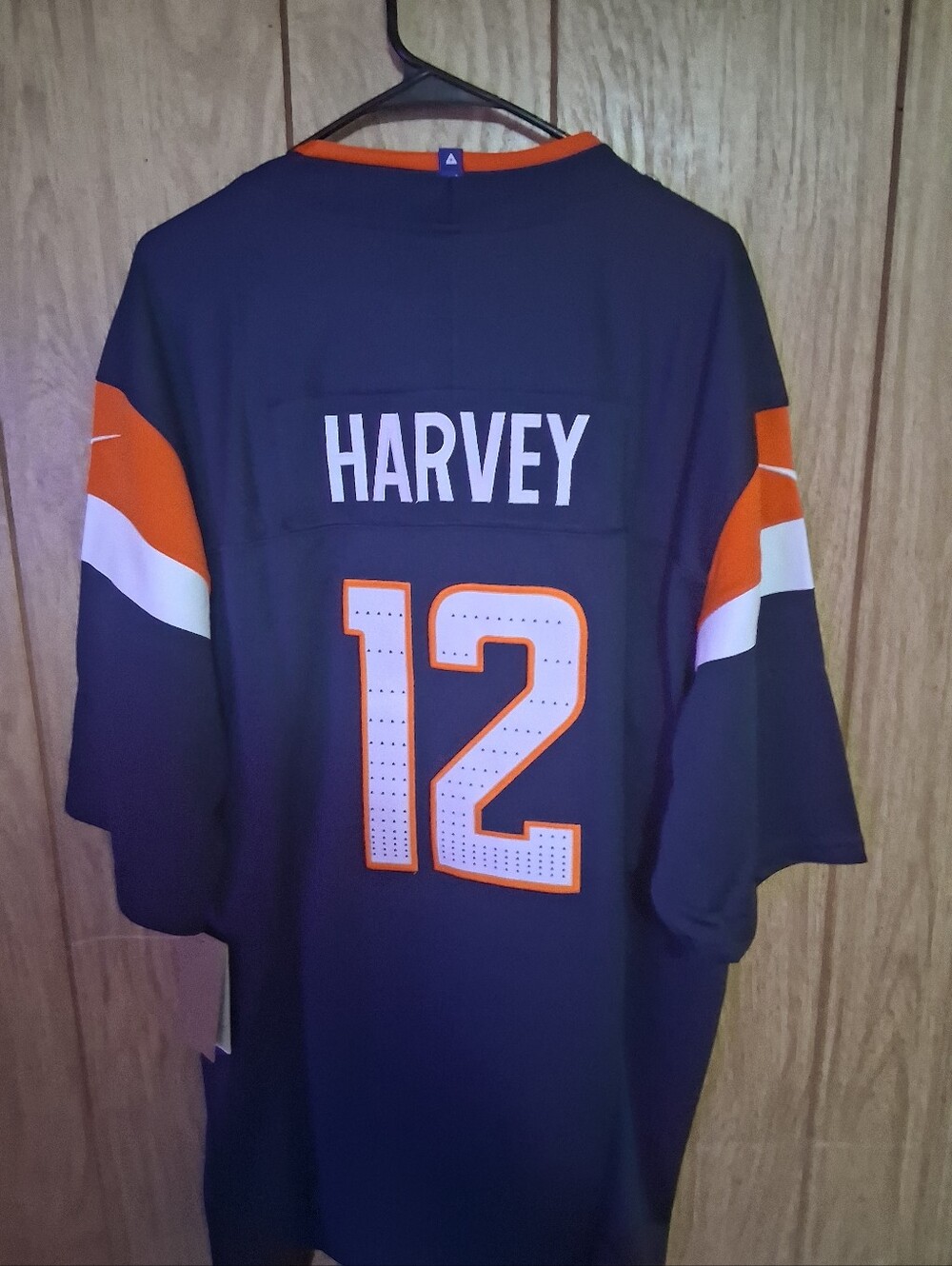 Mystery Football Card With RJ Harvey Denver Broncos XXL Jersey